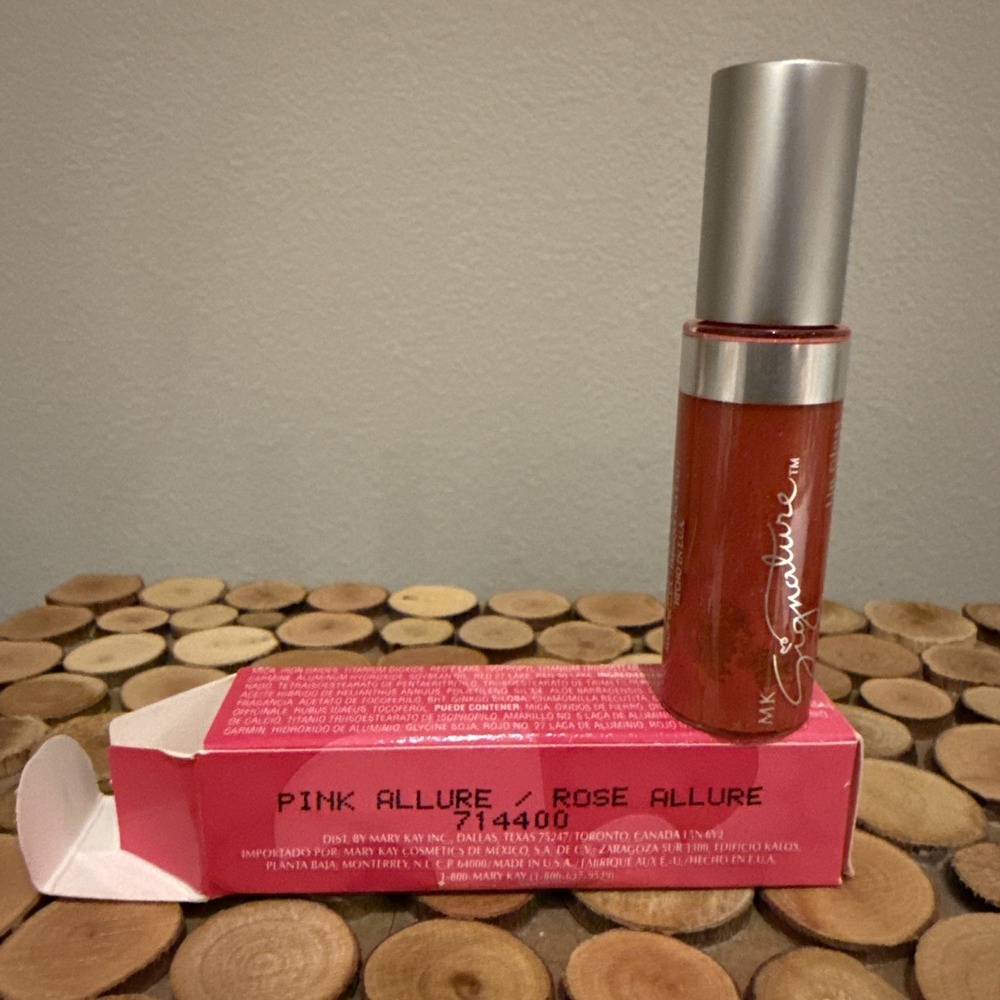 MARY KAY~Signature Lip Gloss "PINK ALLURE" #714400, Discontinued~NIB